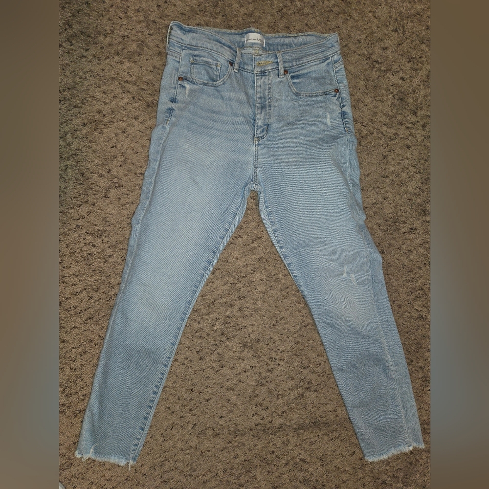 Loft high waist skinny jeans size 6